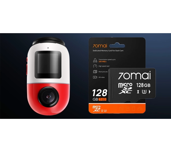 70MAI X800 4K + karta pamięci 128GB - ⚡ EURO HIT CENOWY! ⚡ - Kup na Raty - RRSO 0%