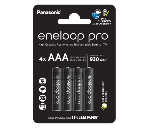 Panasonic Eneloop Pro AAA 930mAh 4szt.