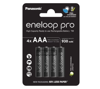 Panasonic Eneloop Pro AAA 930mAh 4szt.