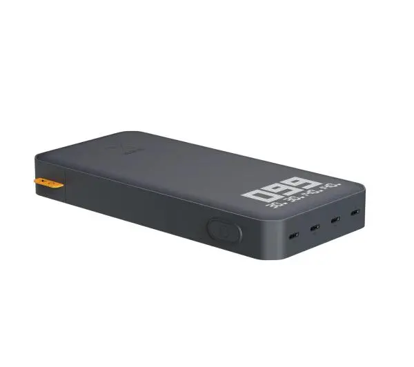 Xtorm XB403 Titan Ultra 27000mAh 200W Czarny + Ładowarka XEC140 GaN2 Ultra 140W Biały - Kup na Raty - RRSO 0%