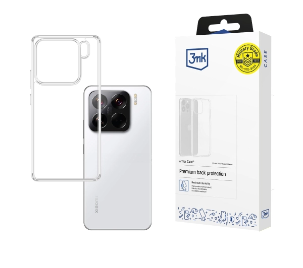 Etui 3MK Armor Case do Xiaomi 15 Przezroczysty