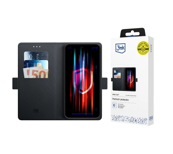 3mk Wallet Case do Xiaomi 15 Czarny