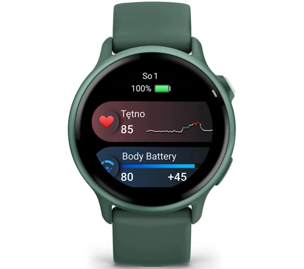 Garmin vivoactive 6 42mm Zielony - SPRAWDŹ OFERTĘ RATALNĄ NA STRONIE - Kup na Raty - RRSO 0%