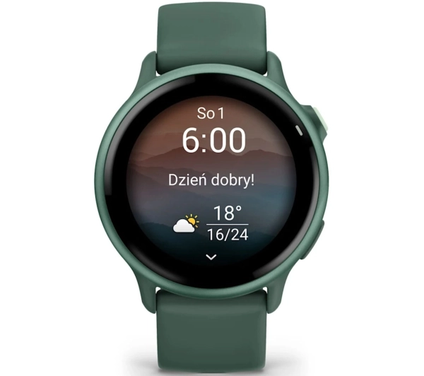 Garmin vivoactive 6 42mm Zielony - SPRAWDŹ OFERTĘ RATALNĄ NA STRONIE - Kup na Raty - RRSO 0%