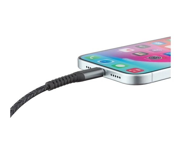 QUALO USB-C do USB-C 3A 1m QC-CC-01 Czarny