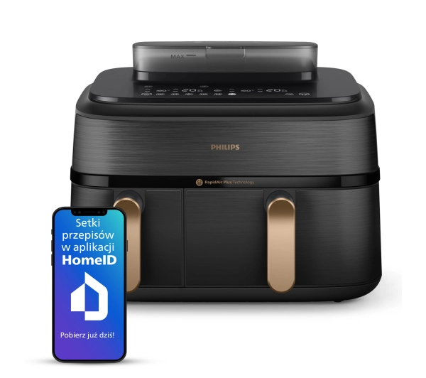 Philips NA552/00 2750W 9l Aplikcja mobilna Gotowanie na parze
