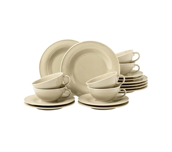 Zastawa stołowa - Seltmann Beat 18 elementów Beżowy