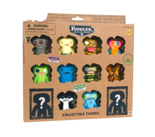 PMI Kids World Fuggler S1 Collectible Figures - 12 Pack Deluxe Box D