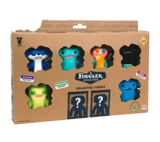 PMI Kids World Fuggler S1 Collectible Figures - 8 Pack Deluxe Box B