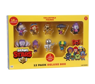 PMI Kids World Brawl Stars S2 Figures - 12 Pack Deluxe Box