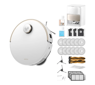 Mova V50 Ultra Complete Funkcja mopowania Stacja oczyszczająca Tworzenie mapy pomieszczenia Biały AI - Kup na Raty - RRSO 0%