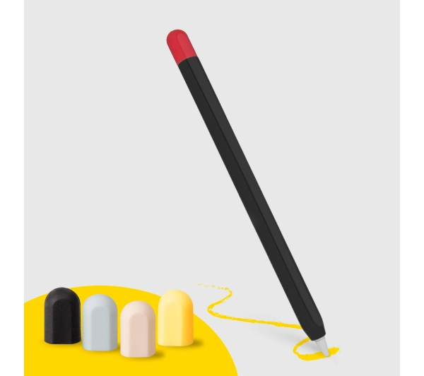 DooDroo do Apple Pencil Czarny + 5 nasadek
