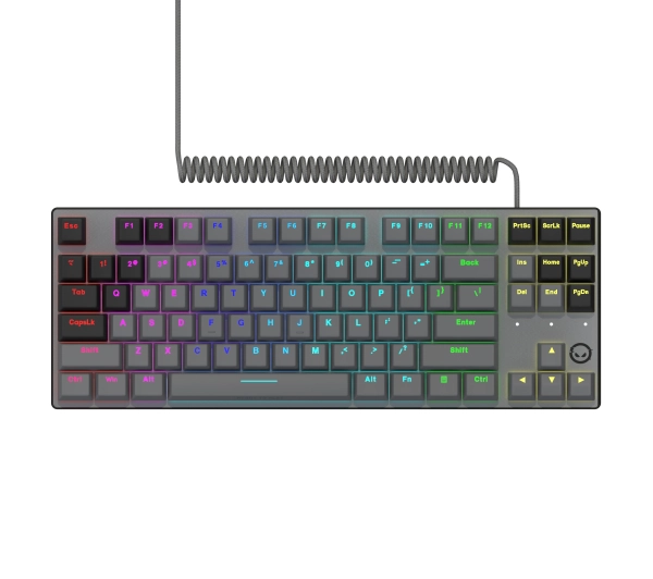Lorgar Azar 514 TKL RGB Czarny - Kup na Raty - RRSO 0%