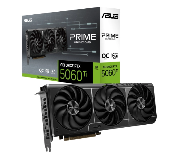 ASUS PRIME GeForce RTX 5060 Ti OC Edition 16GB GDDR7 128bit DLSS 4