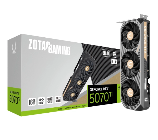 Zotac GeForce RTX 5070 Ti SOLID SFF OC 16GB GDDR7 256bit DLSS 4
