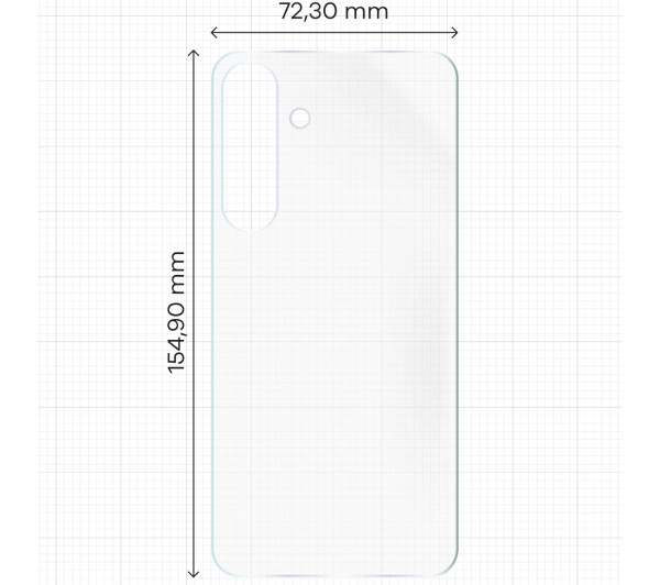 Bizon na tył Hydrogel Hydrogel do Galaxy S25 Plus 2 sztuki