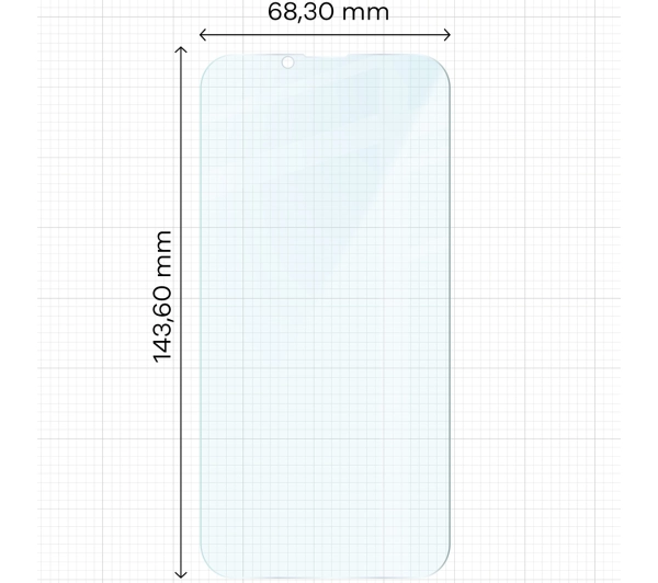 Bizon prywatyzujące Clear Shadow do iPhone 16e / 14 / 13 / 13 Pro przyciemniane