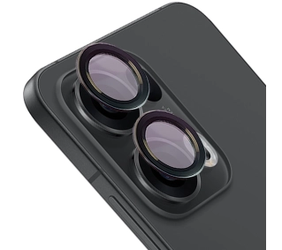 Bizon na aparat z aplikatorem Snap Lens do Oppo Reno13 Pro czarna ramka