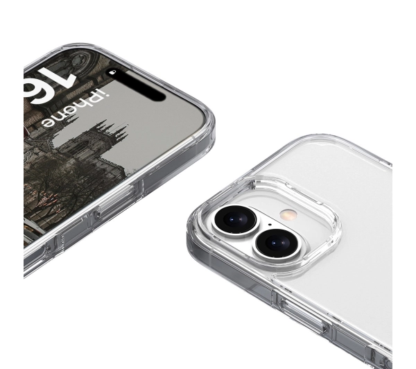 Bizon Halo do iPhone 16 Plus Przezroczysty