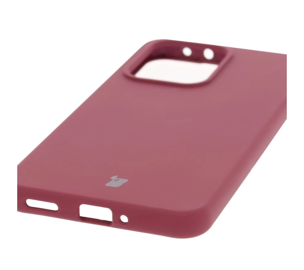 Bizon Silikonowe Soft do Oppo Reno13 Pro Śliwkowy