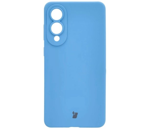 Bizon Silikonowe Soft do Samsung Galaxy S25 Edge Niebieski