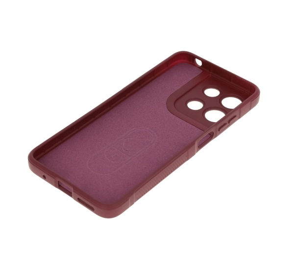 Bizon Tur do Motorola Moto G15/G15 Power Burgundowy