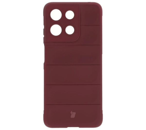 Bizon Tur do Motorola Moto G15/G15 Power Burgundowy
