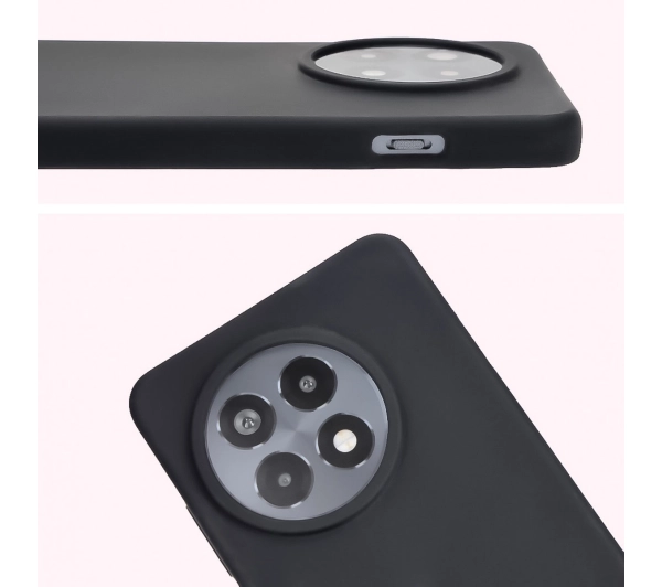 Bizon Silikonowe Soft do OnePlus 13R Czarny
