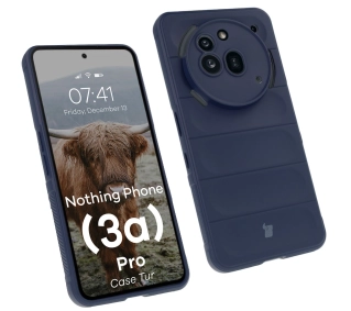 Bizon Tur do Nothing Phone 3a Pro Granatowy