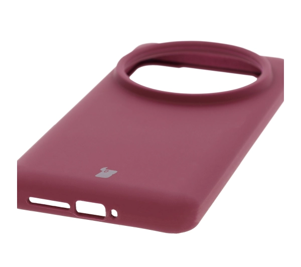 Bizon Silikonowe Soft do Xiaomi 15 Ultra Śliwkowy