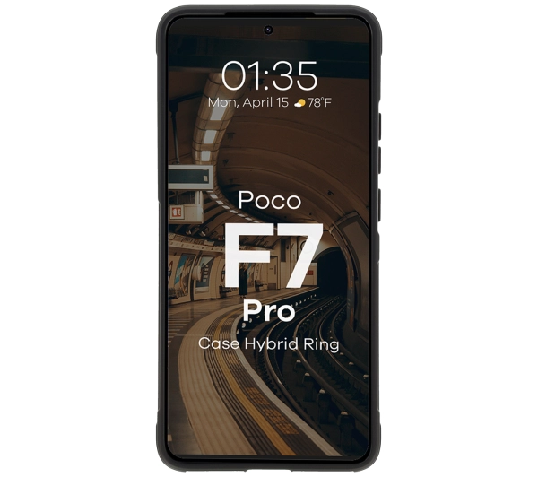 Bizon Tur do Xiaomi Poco F7 Pro Czarny