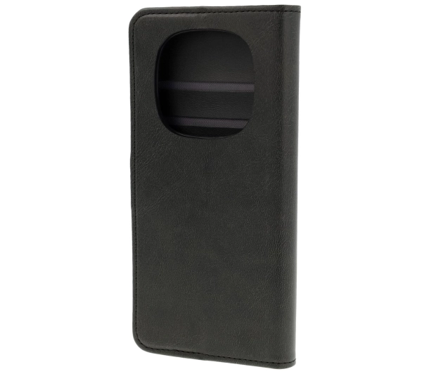 Bizon z klapką Pocket do Xiaomi Redmi Note 14 Pro 4G Czarny