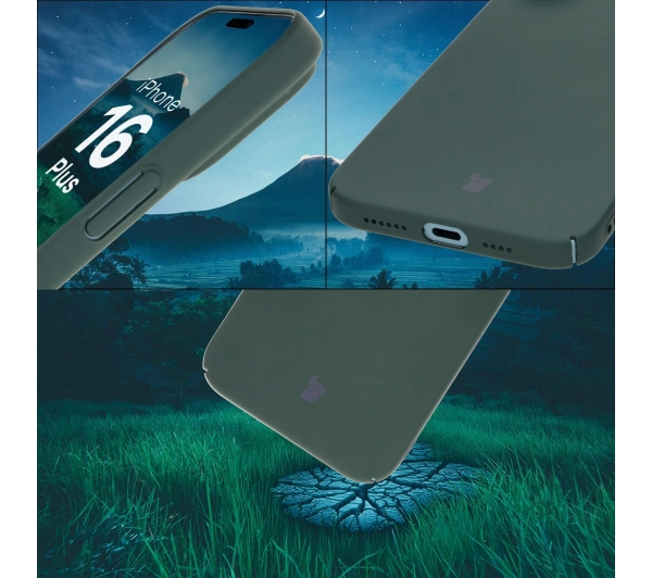 Bizon Łupka do iPhone 16 Plus Zielony