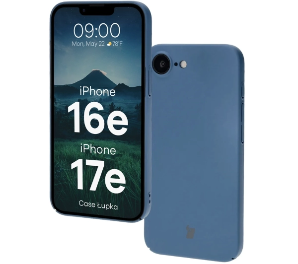Bizon Łupka do iPhone 16e/17e Niebieski