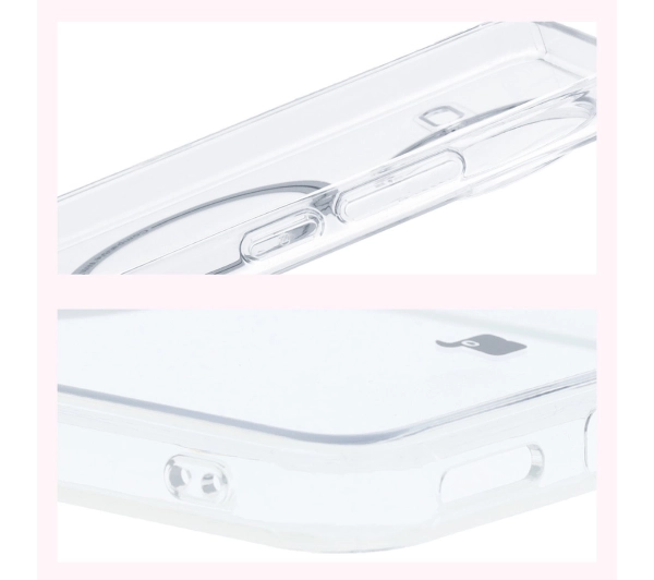 Bizon CrystalO z MagSafe do Xiaomi Poco F7 Ultra Przezroczysty