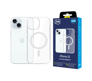 3mk EverClear MagCase do iPhone 15 Przezroczysty