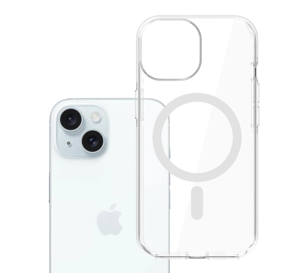 3mk EverClear MagCase do iPhone 15 Przezroczysty