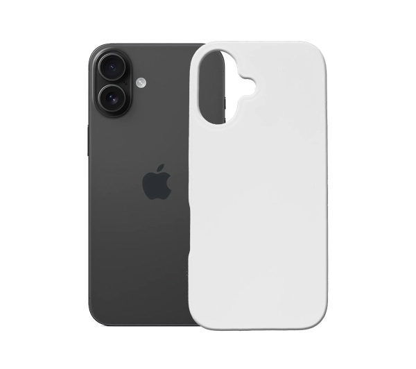 3mk Hardy MagSilicone White do iPhone 16 Biały