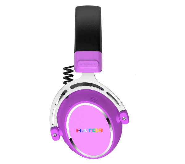 Hator Hypergang 3 Wireless ESH52 ANC Nauszne Fioletowy - Kup na Raty - RRSO 0%