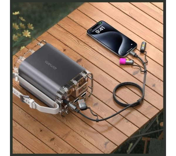 4smarts USB-C do USB-C 4w1 60W 1m Czarny