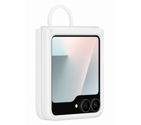 Samsung Silicone Cover do Galaxy Z Flip7 FE Biały
