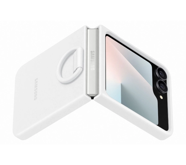 Samsung Silicone Cover do Galaxy Z Flip7 FE Biały