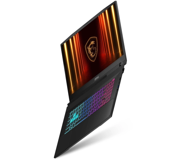 MSI Katana 17 HX B14WGK-036XPL 17,3" 240Hz i7-14650HX 16GB RAM 1TB Dysk SSD RTX5070 DLSS4 Czarny - Kup na Raty - RRSO 0%