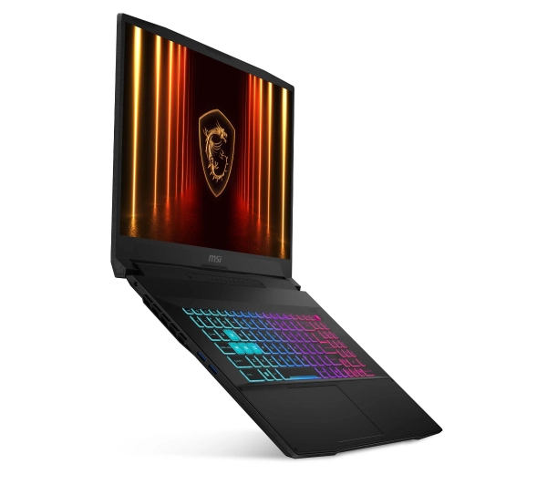 MSI Katana 17 HX B14WGK-036XPL 17,3" 240Hz i7-14650HX 16GB RAM 1TB Dysk SSD RTX5070 DLSS4 Czarny - Kup na Raty - RRSO 0%