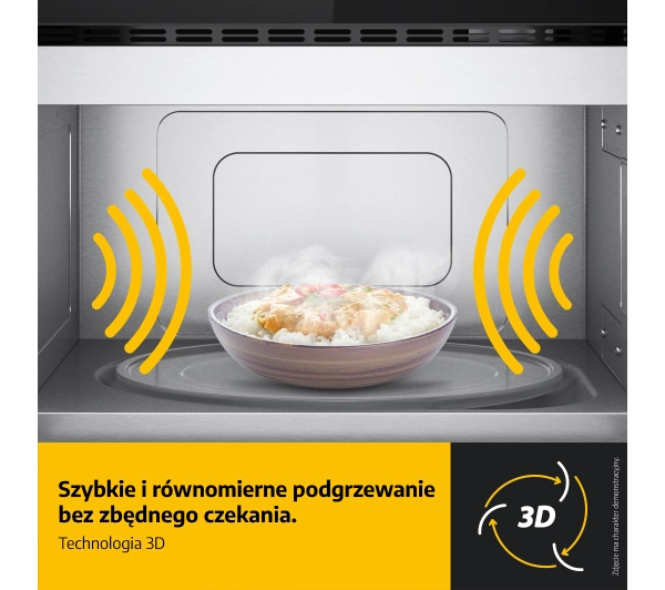 Whirlpool WMW57DHMX 45cm Crisp Grill Termoobieg Czarno srebrny - TRZECI -55%, ALBO 5-TY ZA 1ZŁ - Kup na Raty - RRSO 0%