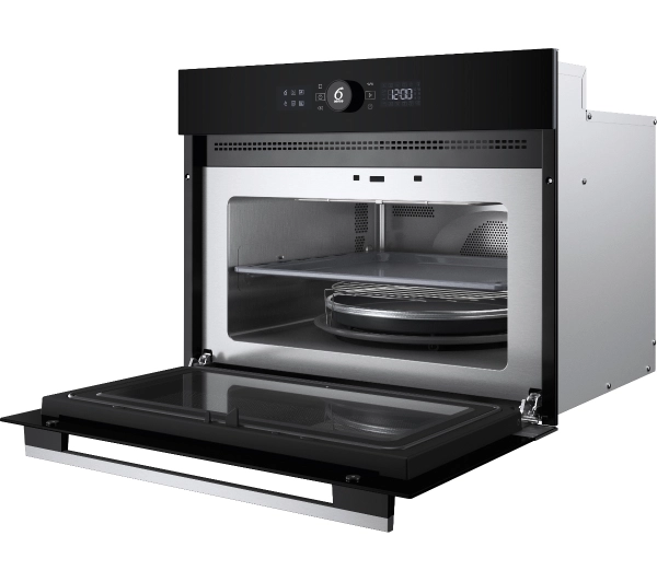 Whirlpool WMW57DHMX 45cm Crisp Grill Termoobieg Czarno srebrny - TRZECI -55%, ALBO 5-TY ZA 1ZŁ - Kup na Raty - RRSO 0%
