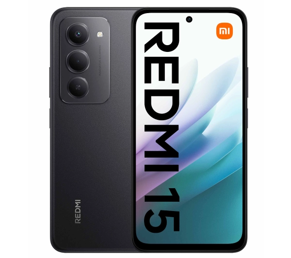 Xiaomi Redmi 15 8/256GB 6,9" 144Hz 50Mpix Czarny