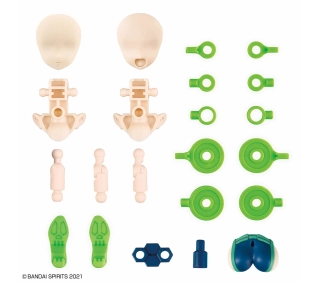 Bandai 30MS OPTION PARTS SET 14 SPOTTER COSTUME (COLOR B)
