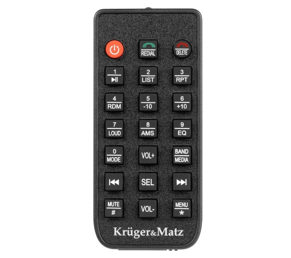 Kruger & Matz KM2012 z USB 4" 4x25W Bluetooth