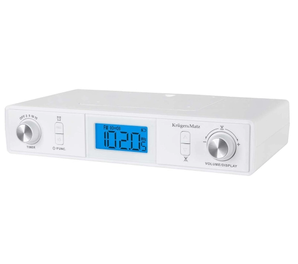 Kruger & Matz KM0817 Radio FM Bluetooth Biały